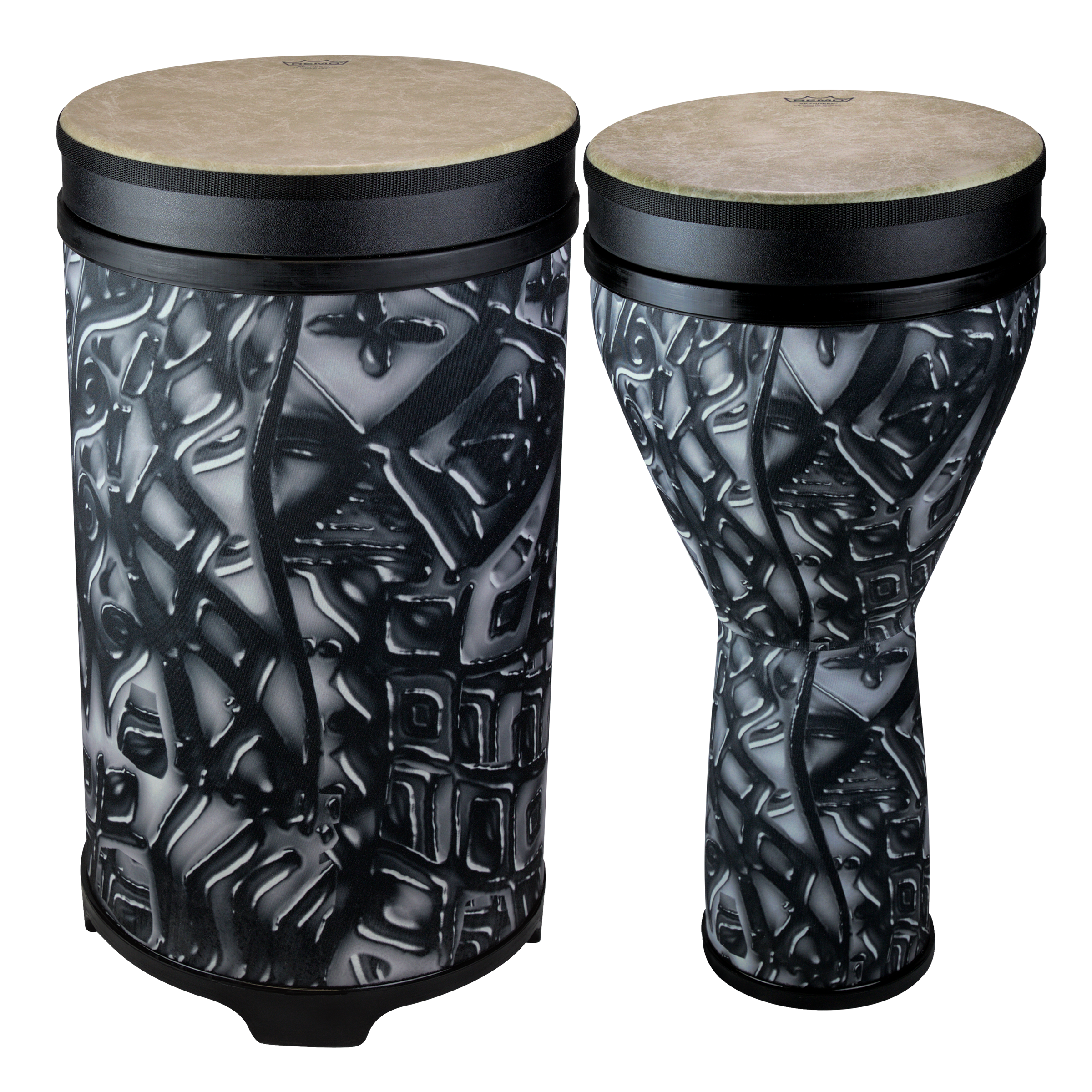 REMO | DP-VF02-AA-45 | Djembe/Tubano drum nested pack. REMO | DP-VF02-AA-45 | Djembe/Tubano drum nested pack.